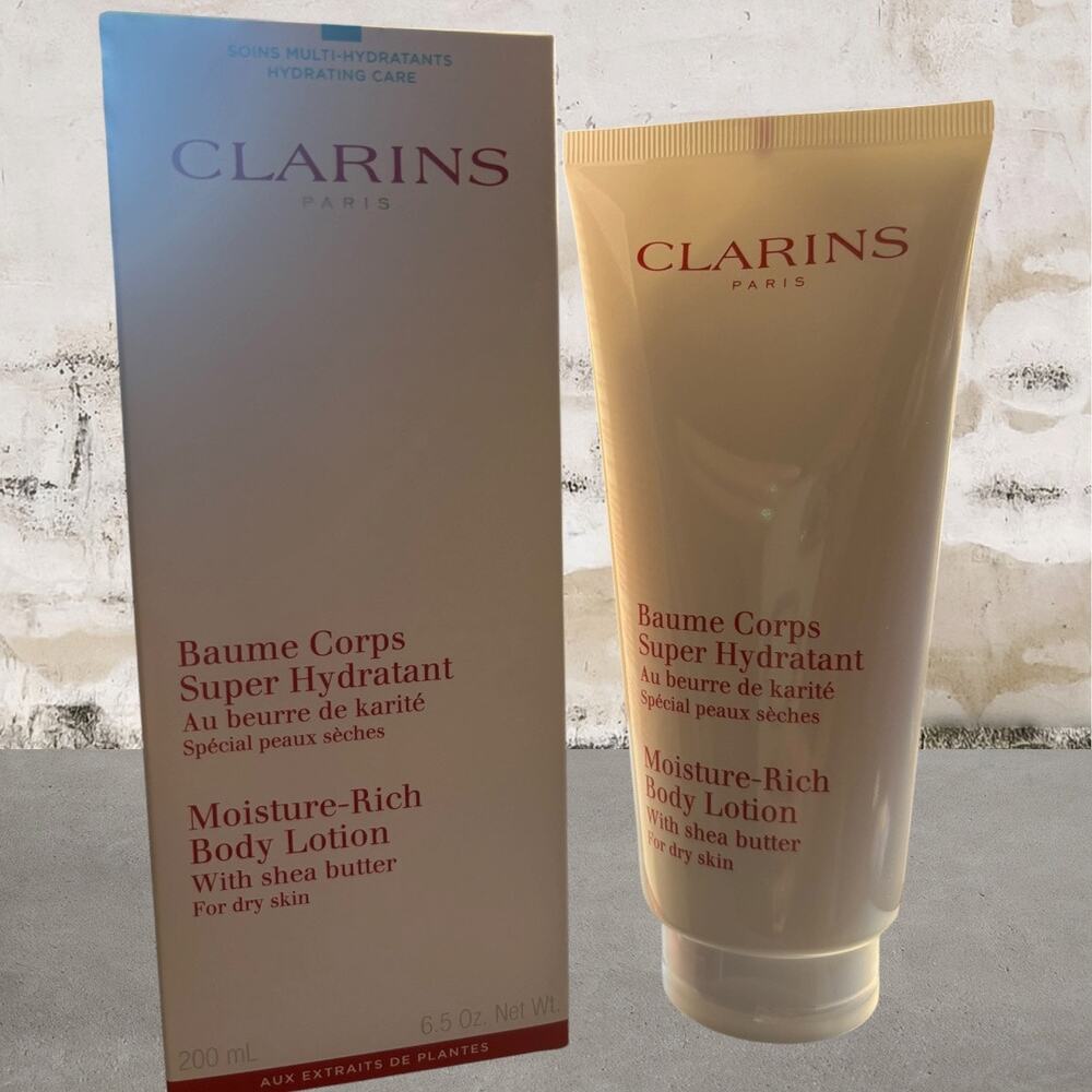Clarins $49 Moisture-Rich Hydrating Body Lotion NIB